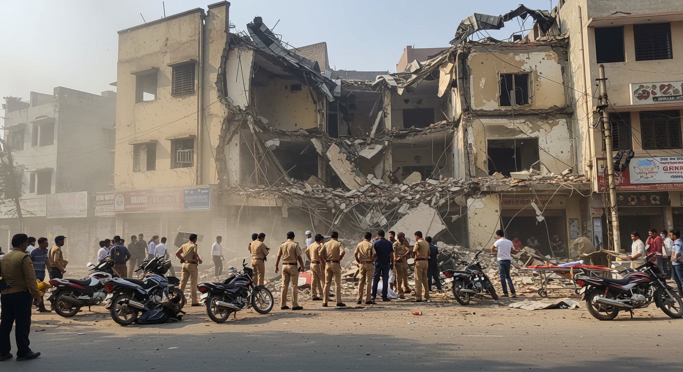 फर्रुखाबाद में कोचिंग सेंटर में भीषण विस्फोट: 2 की मौत, छत उड़ी, 5 छात्र गंभीर घायल, अवैध गतिविधियों का संदेह