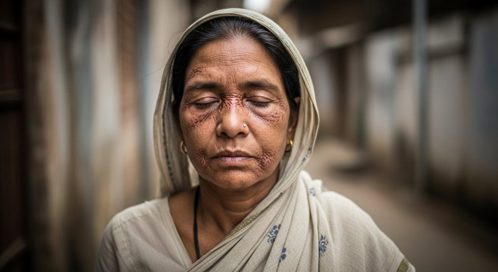 Acid attack leaves face scarred, eyes lost: Victim gets compensation after 28 years of struggle