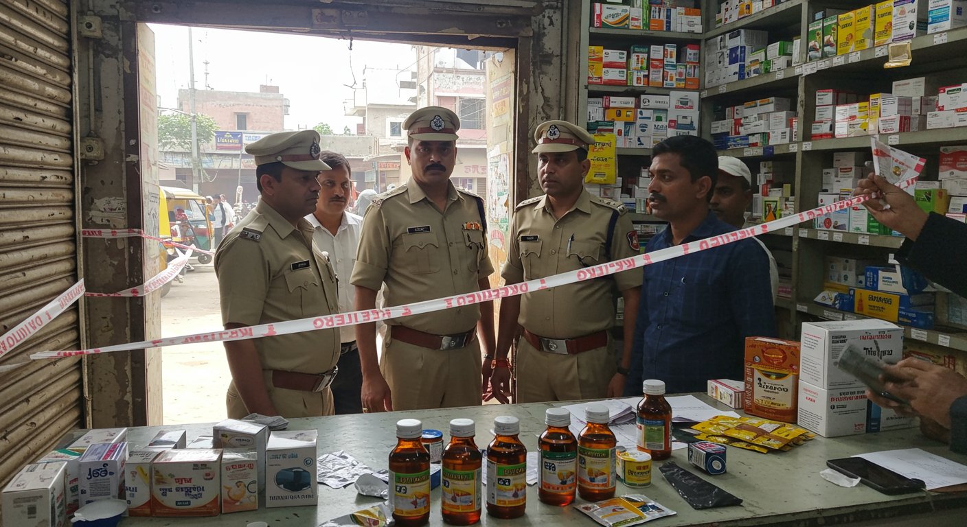 यूपी में नकली कफ सिरप पर बड़ा एक्शन: नॉरकोटिक्स टीमों ने लखनऊ समेत कई जिलों में मारे ताबड़तोड़ छापे, कई मेडिकल स्टोर सील!