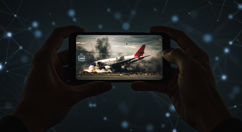 Fake Photos and Videos Circulated as Air India Plane Crash Go Viral: The Full Truth Behind Facebook Live's False Claim
