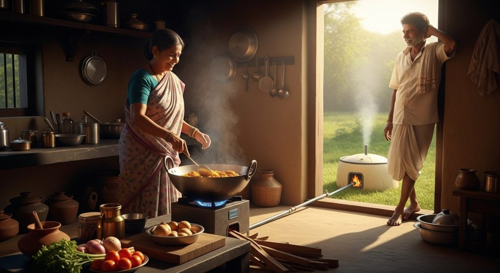 Goodbye to Costly Gas! Farmer Develops an Ingenious Solution, Now Home Meals Cook for Free, Story Goes Viral!