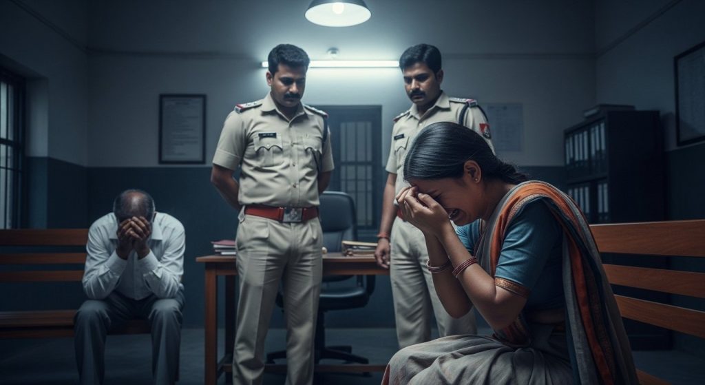 UP: Daughter falsely accused father of rape to save mother, broke down in tears before police