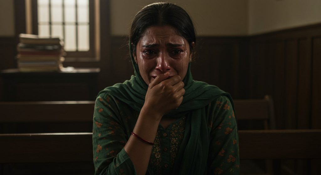 UP: Daughter falsely accused father of rape for mother's sake, then wept inconsolably in court, a heart-wrenching case.