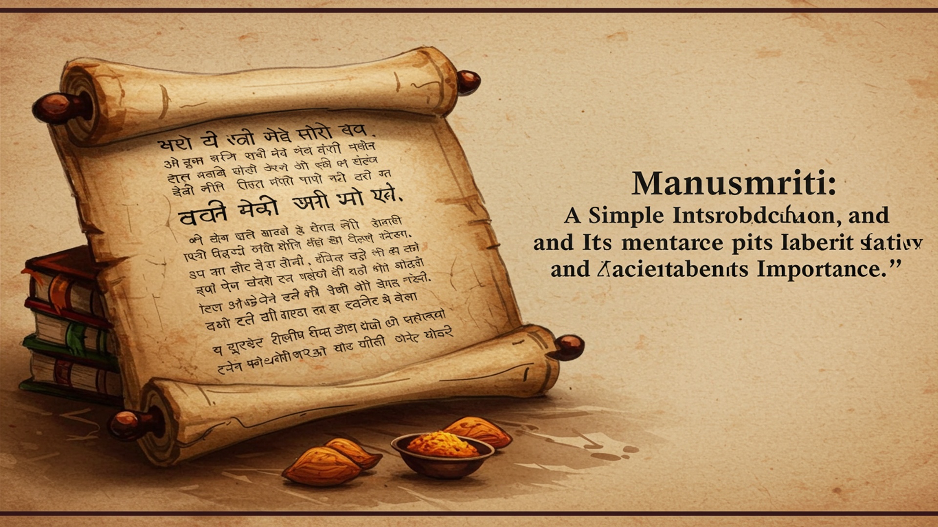 मनुस्मृति क्या है एक सरल परिचय और इसका महत्व illustration
