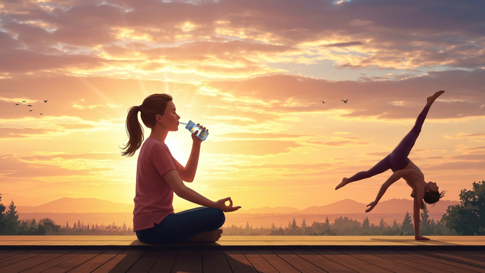 सुबह की अच्छी आदतें जो आपका दिन शानदार बना दें illustration