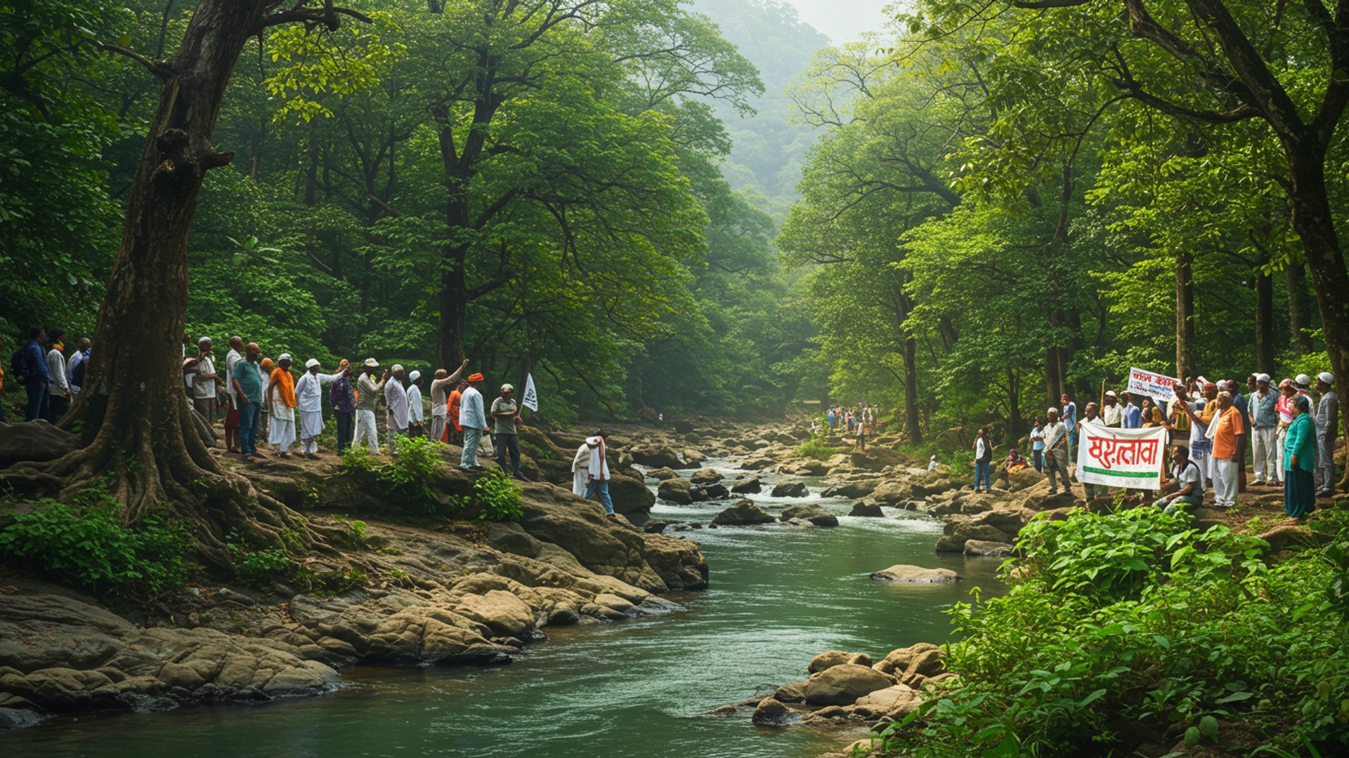 साइलेंट वैली आंदोलन भारत का पर्यावरण बचाने की कहानी illustration
