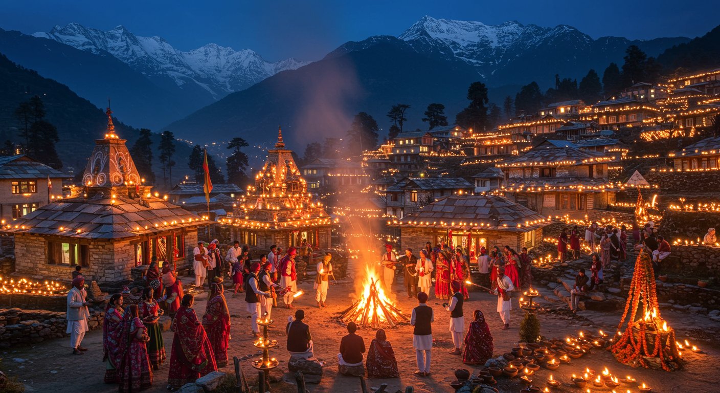 देवभूमि में इगास: एक त्योहार, तीन मान्यताएं – माधो सिंह, राम और पांडवों की लोककथाओं का संगम