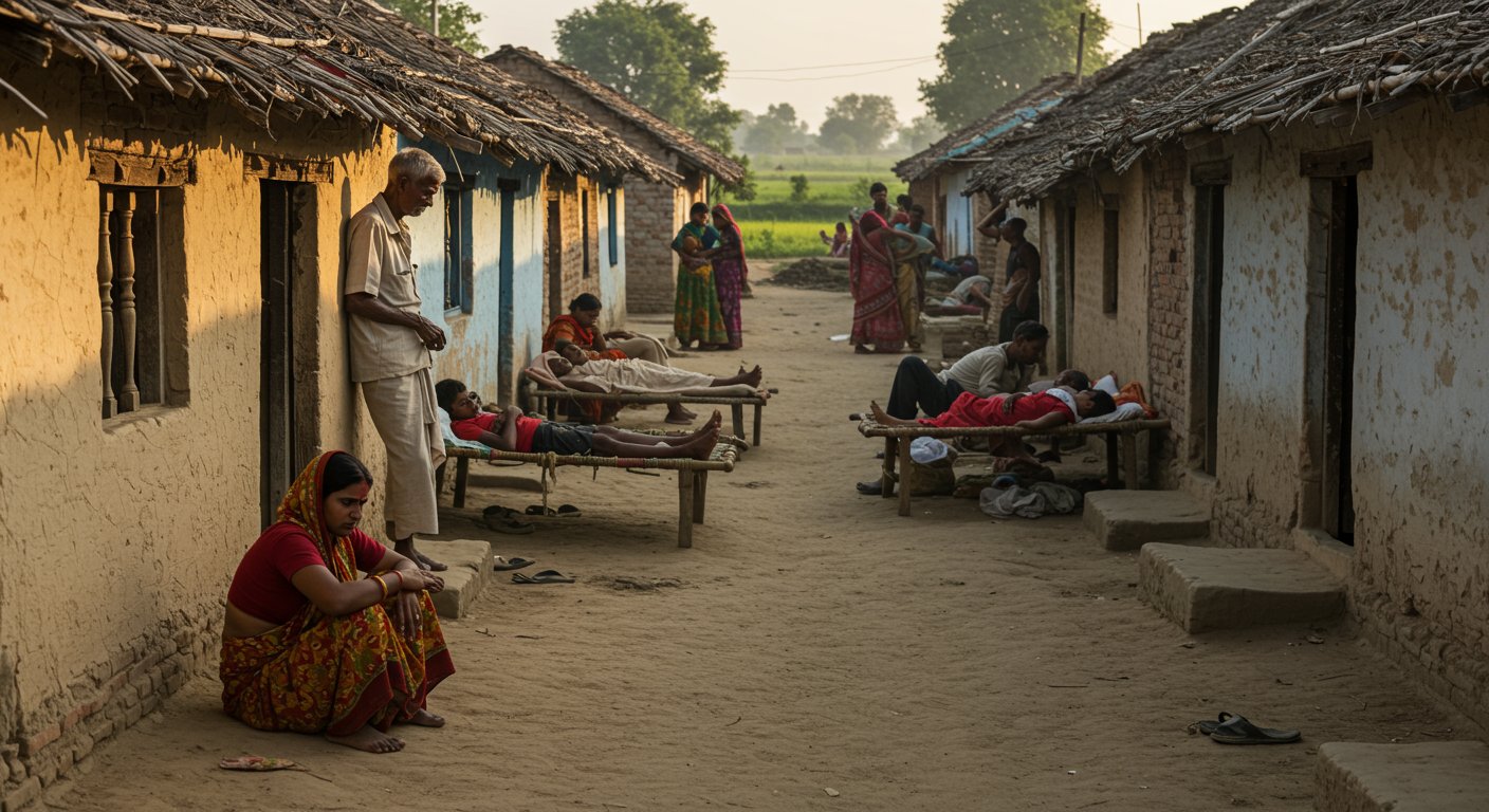 पीलीभीत में बुखार का कहर: रसिया खानपुर में 20 दिन के मासूम सहित चार की मौत, 100 से ज़्यादा ग्रामीण बीमार