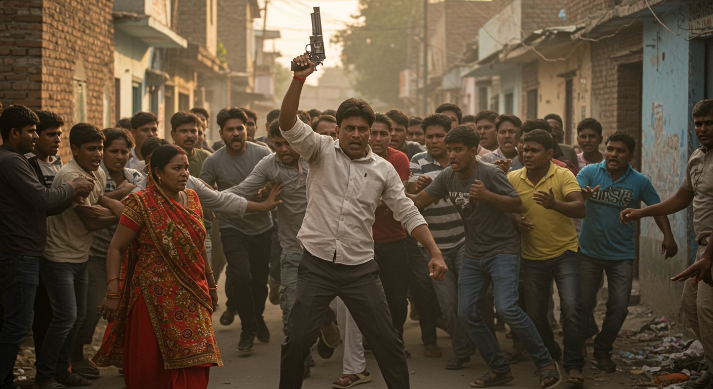 यूपी के अमरोहा में दो जगह मारपीट और फायरिंग: भाजपा नेत्री समेत 22 पर मुकदमा, रिवाल्वर लहराने का आरोप