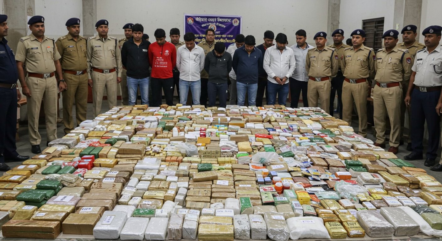 यूपी में नशे के सौदागरों पर ANTF का कहर: 334 करोड़ की ड्रग्स जब्त, 863 तस्कर गिरफ्तार!