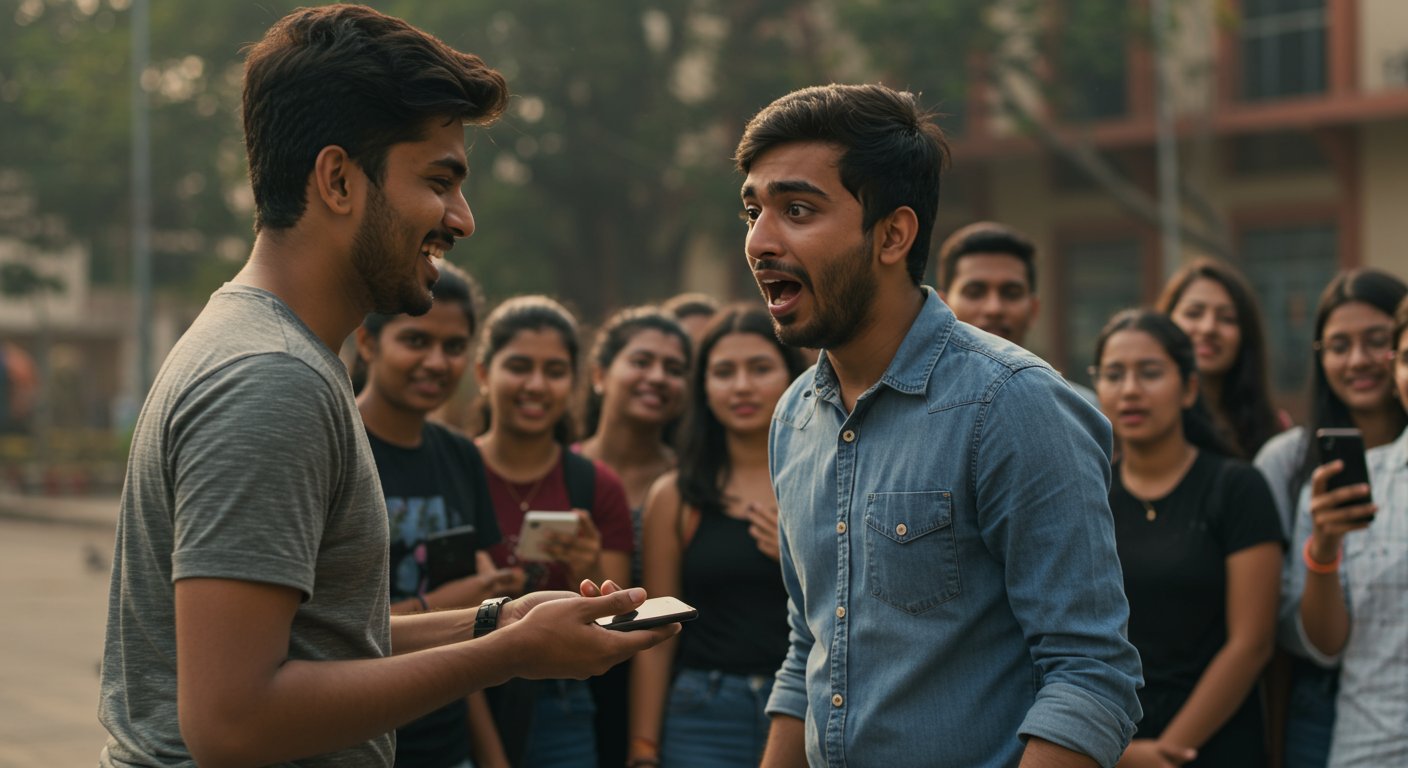 दोस्त की एक ‘मस्ती’ ने पलभर में तोड़ी सालों की दोस्ती, वीडियो वायरल होने के बाद लोग हैरान!