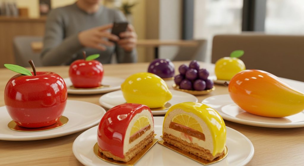 Amazing Trend of Fruit-Like Pastries at Hyderabad's Nomme Cafe: Takes Social Media by Storm