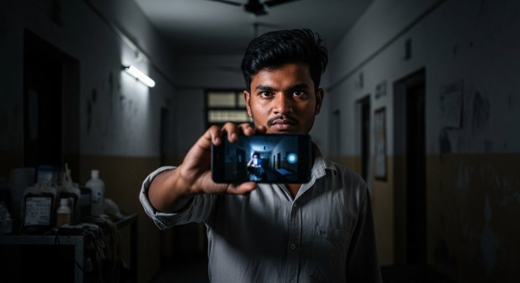Young man exposes 'blood racket' in health department through video, demands justice.