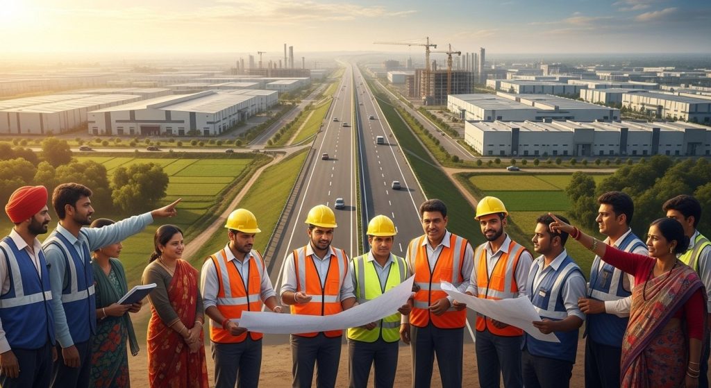 Ganga Expressway: Industrial Corridor Coming Up in Sambhal, 200 Factories to Be Set Up; Millions of Jobs to Be Created