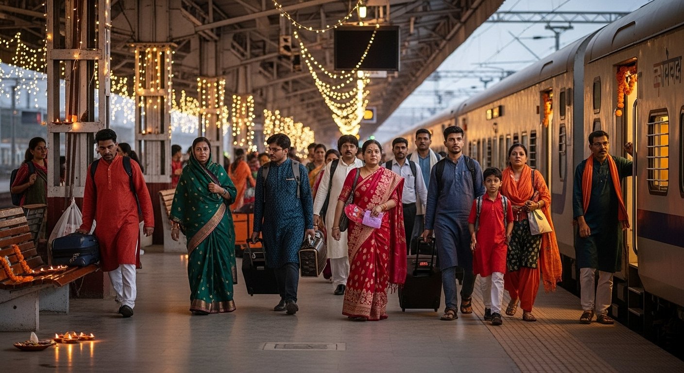 दिवाली पर घर आने वालों को बड़ी राहत: यूपी की ट्रेनों में बढ़ाई जाएंगी 4000 तत्काल सीटें, मिलेगा सीधा फायदा!