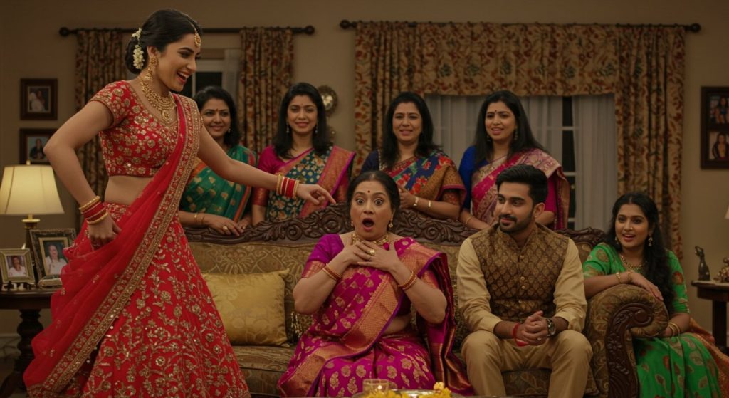 Girl dances in front of boyfriend's family; everyone stunned by aunt's reaction!