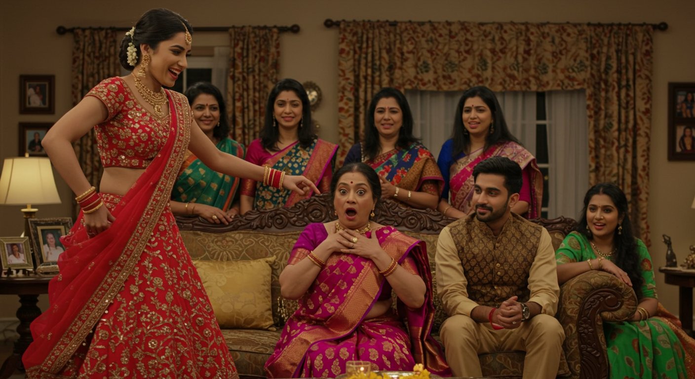 प्रेमी के परिवार के सामने नाची लड़की, तभी आंटी का रिएक्शन देख हैरान रह गए सब!