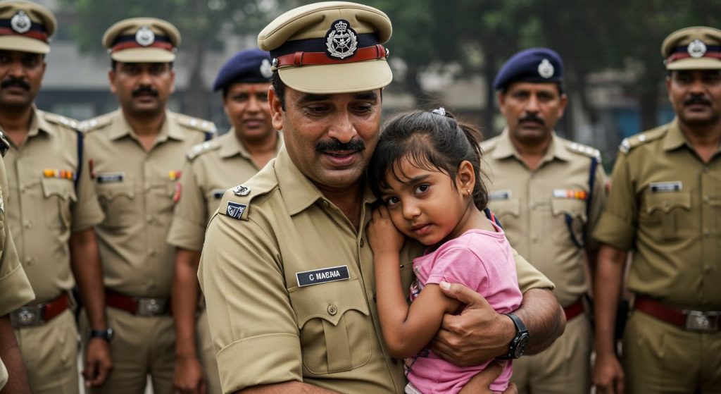 Four-year-old girl abducted from Agra's Shahjahan Garden safely recovered in Delhi; major success for 10 police teams.