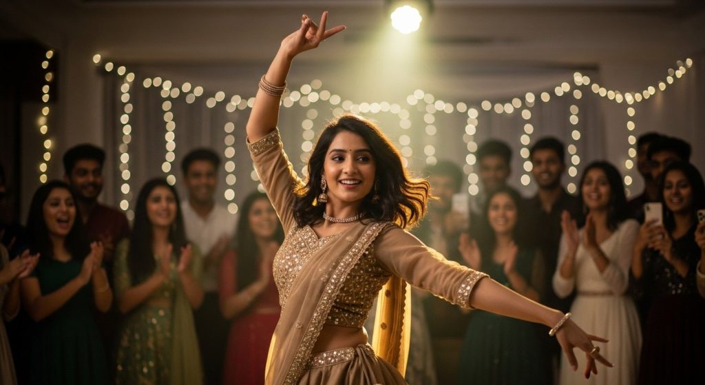 Girl's Dance to 'Muchha Te Dargi' at Farewell Party Goes Viral, Her Moves Stole Everyone's Heart!