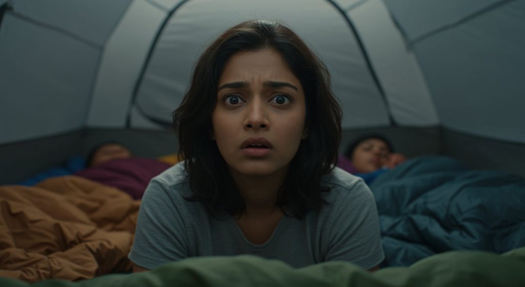 Girl Sleeping In Tent With Friends Wakes Up To Shocking Revelation, Incident Goes Viral