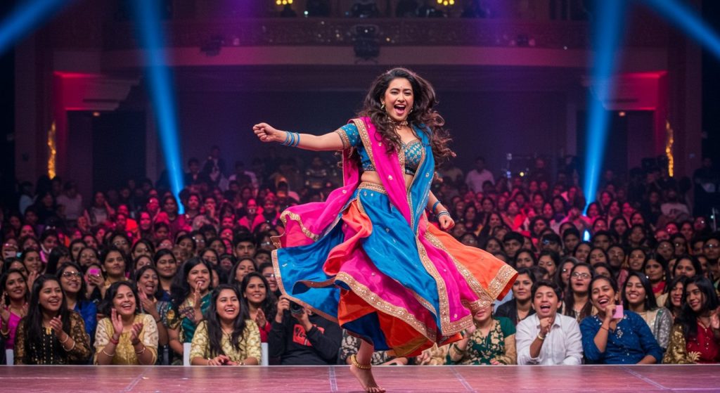 Girl's Fiery Dance On Stage, Audience Mesmerized, Viral Video Takes Internet By Storm!