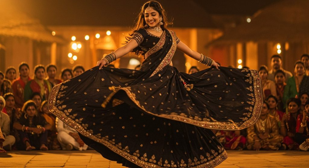 Mesmerizing Dance of Girl in Black Skirt Creates a Sensation, Leaves Viewers Breathless.