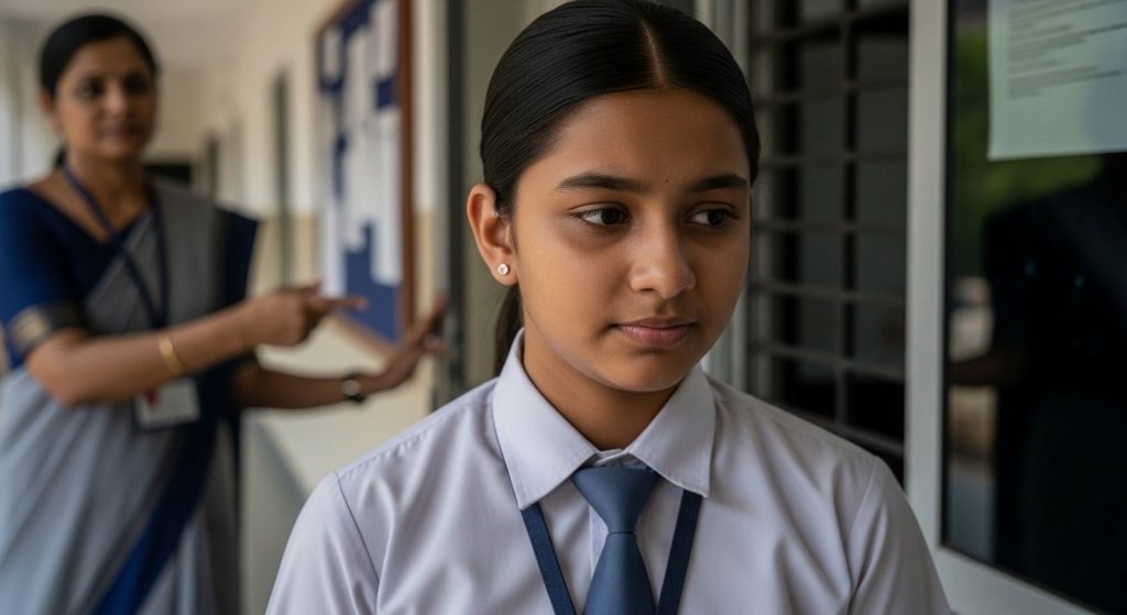 Student sent home from school over 'invisible earrings', sparks social media debate!