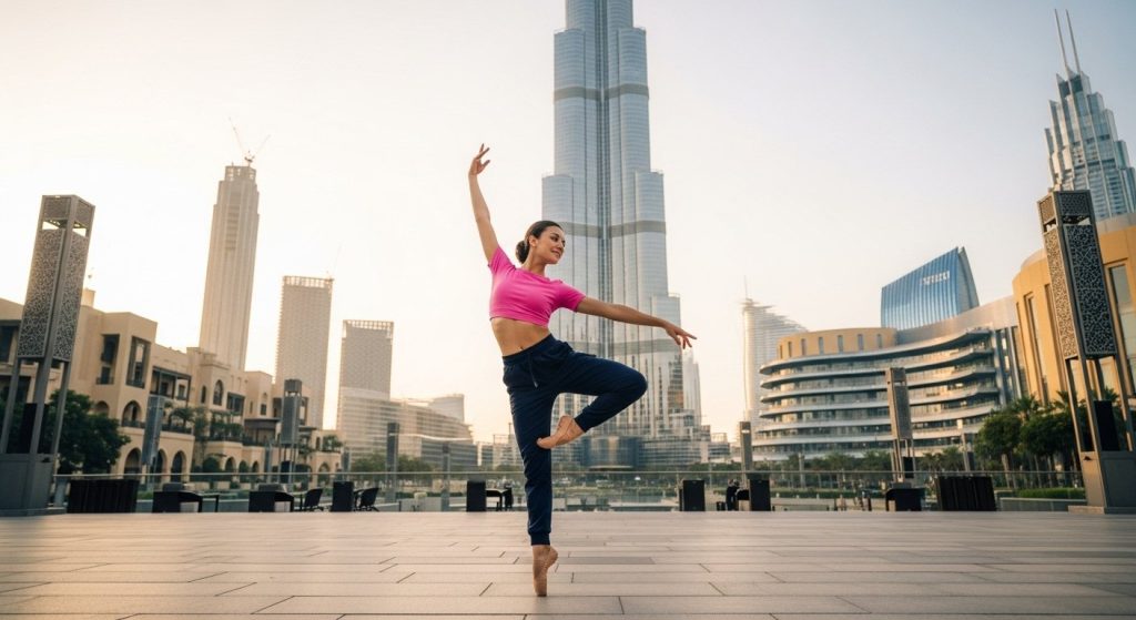 Girl's Spectacular Dance Video in Front of Burj Khalifa Goes Viral; People Say 'What Grace!'