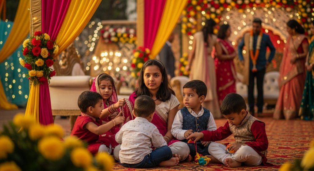 Little Girl Becomes Babysitter at Wedding, Earns Good Money in a Day; Video Goes Viral, People Surprised!