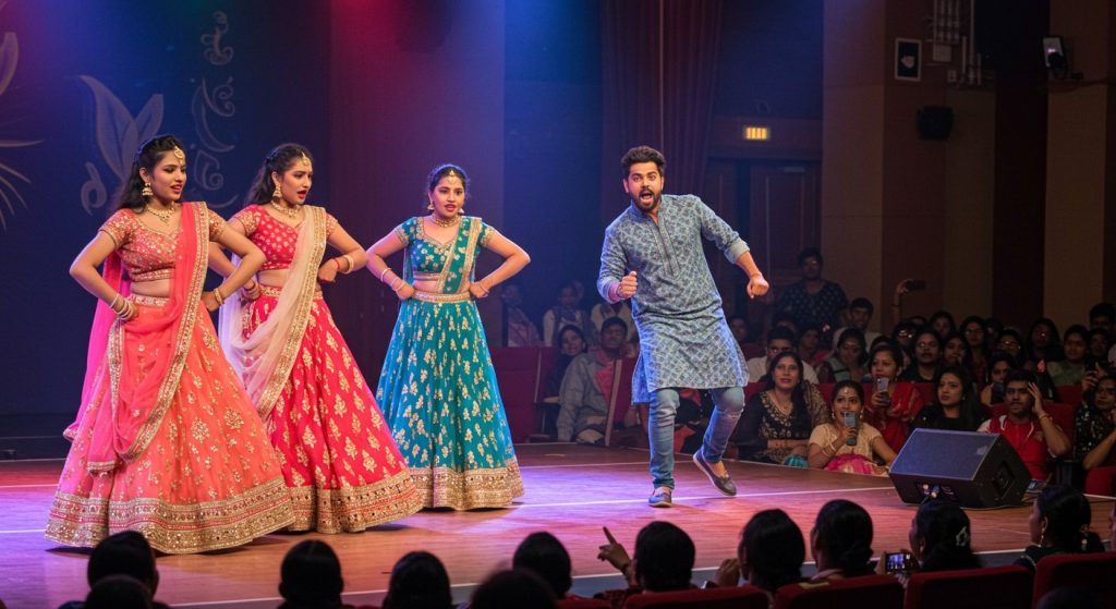 Boy's Shocking Act Amidst Girls' Dance on Stage Stuns Everyone, Video Goes Viral!