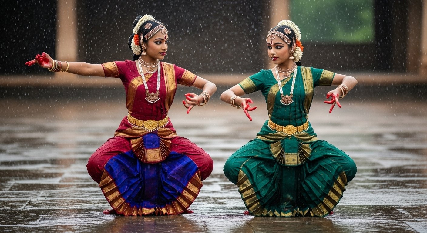 वायरल हुआ वीडियो: बारिश में ‘हनुमान चालीसा’ पर लड़कियों ने किया अद्भुत भरतनाट्यम, देश भर में हो रही तारीफ!