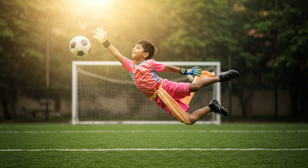 Goalkeeper or Dancer? This Little Child's Video Has People Exclaiming 'How Amazing!'