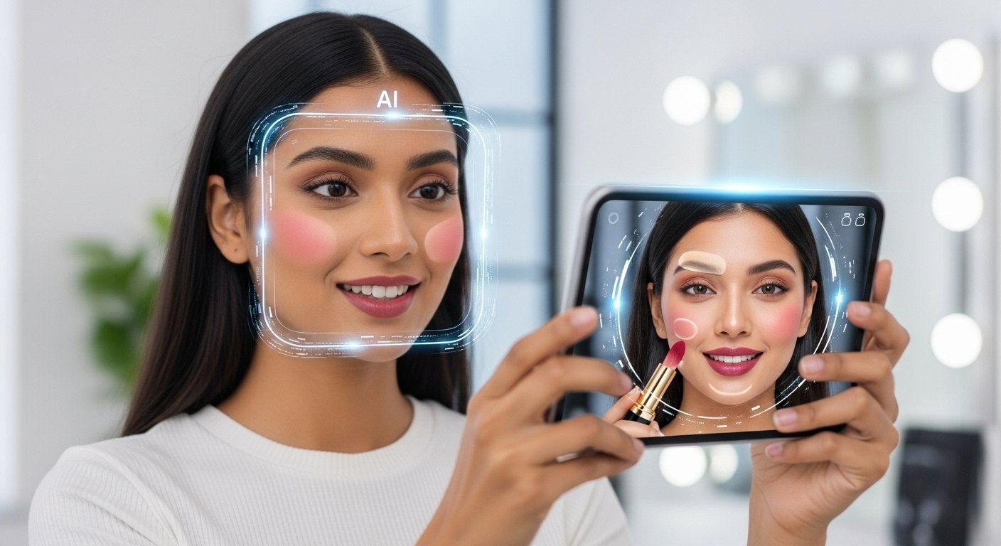 गूगल का नया एआई टूल: अब फाउंडेशन, लिपस्टिक और ब्लश के लिए वर्चुअल ट्राई-ऑन से बचें महंगे मेकअप खर्च