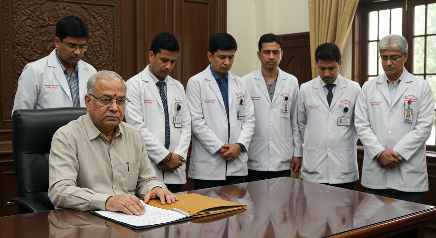 यूपी में अनुपस्थित डॉक्टरों पर सरकार का सख्त एक्शन: तीन बर्खास्त, चार पर भी होगी कड़ी कार्रवाई