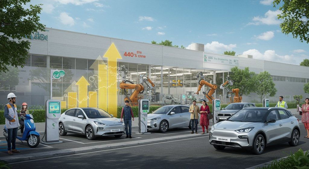 UP Offers Bumper Subsidy on E-Vehicles: Government to Allocate ₹440 Crore; Japanese, German Companies to Also Set Up Plants, Creating New Job Opportunities