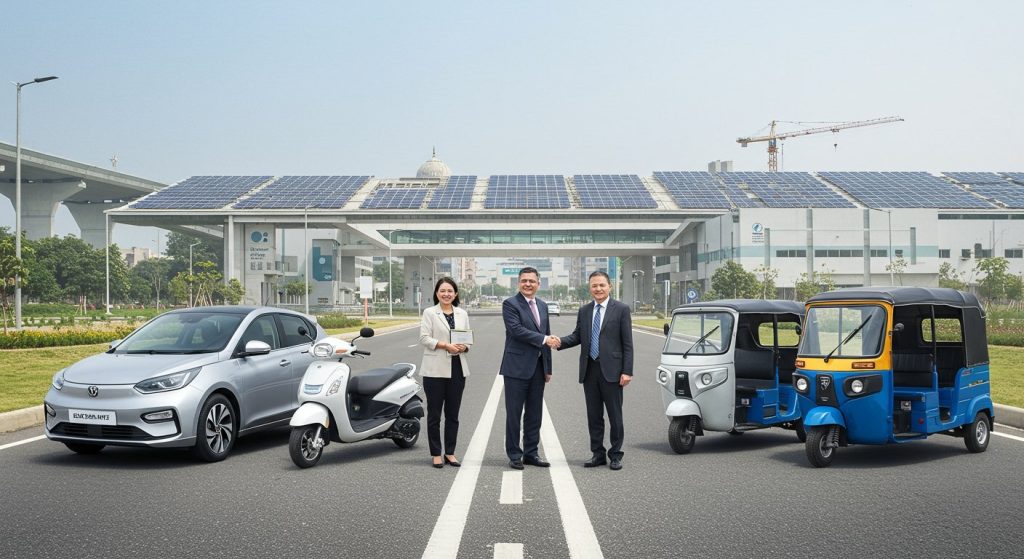 Big Boost for E-Vehicles in UP: Government to Provide ₹440 Crore Subsidy, Japan-Germany Companies Also Ready