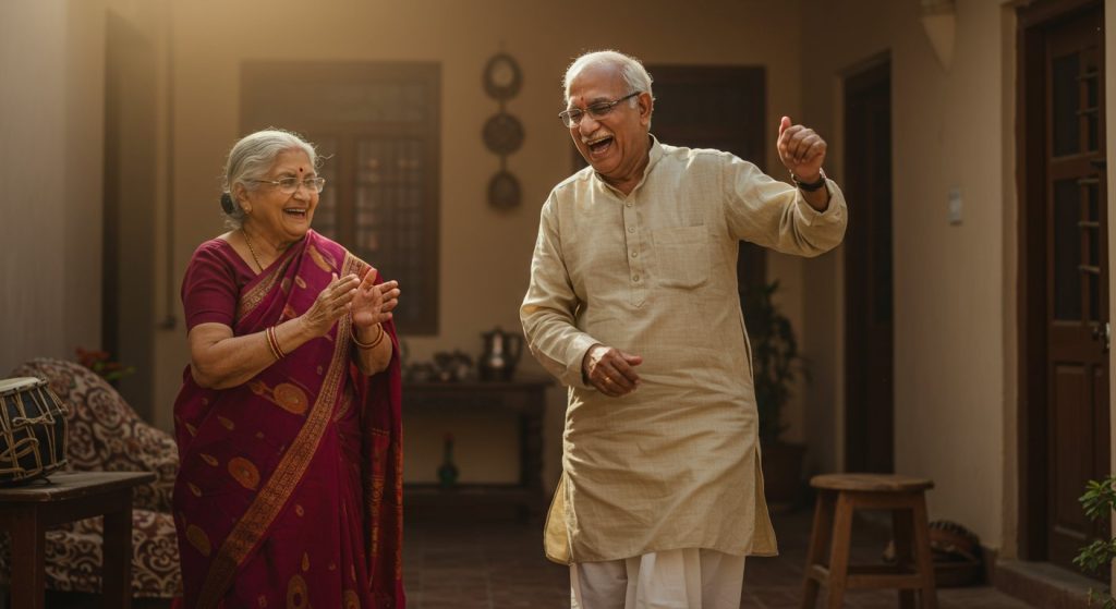 Grandfather's amazing dance to grandmother's beat, video wins millions of hearts