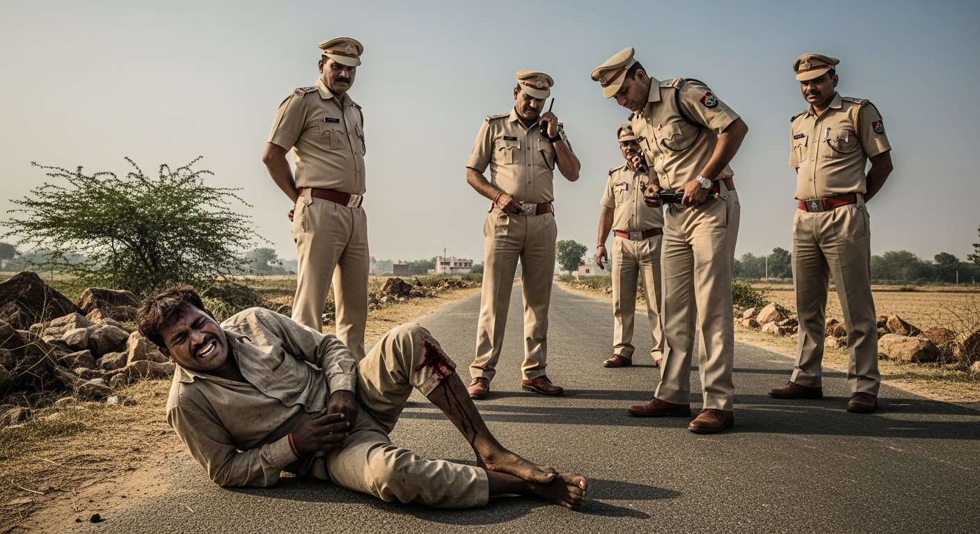हरदोई: आया की नाबालिग बेटी से दुष्कर्म का आरोपी पुलिस मुठभेड़ में घायल, पैर में लगी गोली