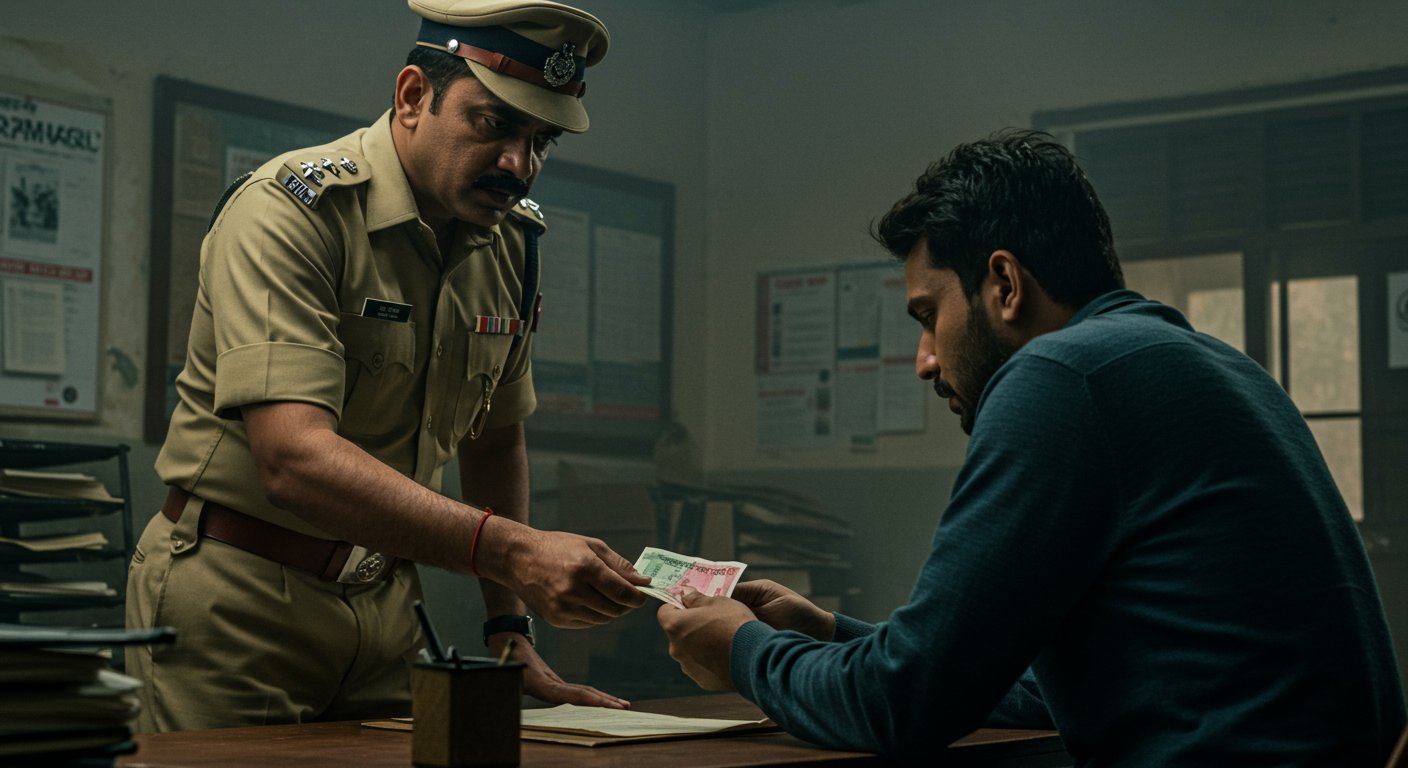 हरदोई में रिश्वतखोरी का बड़ा मामला: मुकदमा दर्ज करने की धमकी देकर घूस मांगते दरोगा समेत दो निलंबित