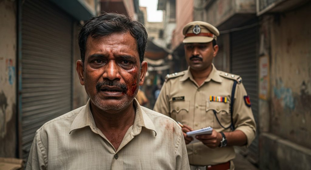 Hathras: Deadly Knife Attack on Businessman, Severe Injuries to Face and Ears; Extortion Alleged, Police Investigating