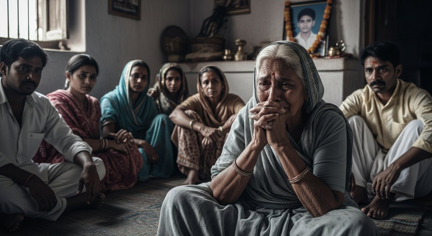 कान काटने के विवाद में गई जान: हाथरस के युवक की महाराष्ट्र में मौत, घर में पसरा मातम