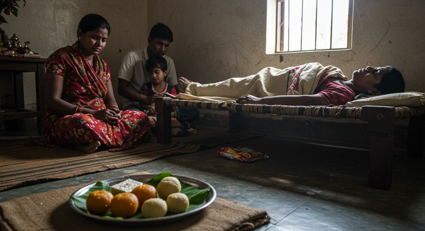 हाथरस: मंदिर का प्रसाद खाकर महिला की मौत, कई बच्चे-पुरुष अस्पताल में भर्ती
