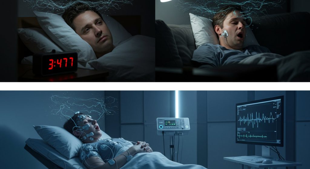 Sleeplessness and constant fatigue: Is this the onset of a mental illness? Precise treatment available at Sleep Lab.