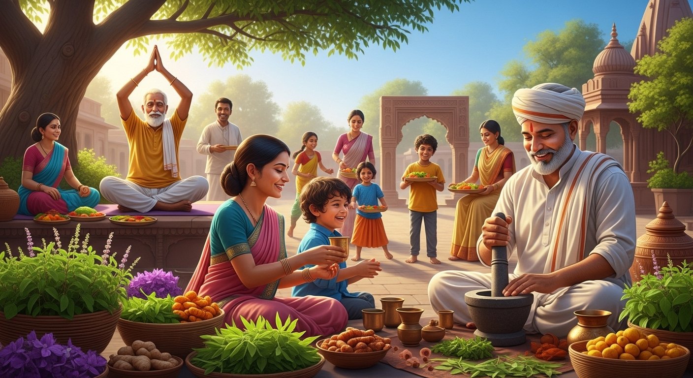 मौसमी बीमारियों से बचाव का वायरल मंत्र: यूपी में बढ़ रही आयुर्वेद अपनाने की मुहिम, दवा से ज्यादा बचाव है ज़रूरी