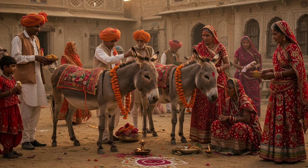 In Rajasthan's Mandal, Donkeys Get More Respect Than Humans; Special Puja Held After Diwali