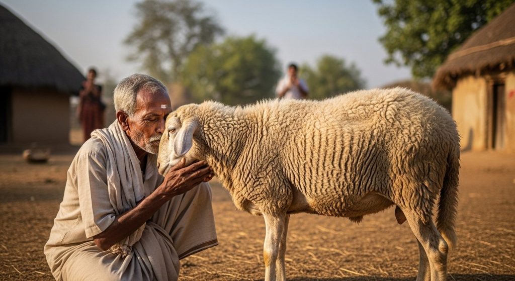 Claim to cure disease by sniffing a sheep's stomach: Know the truth of this viral news