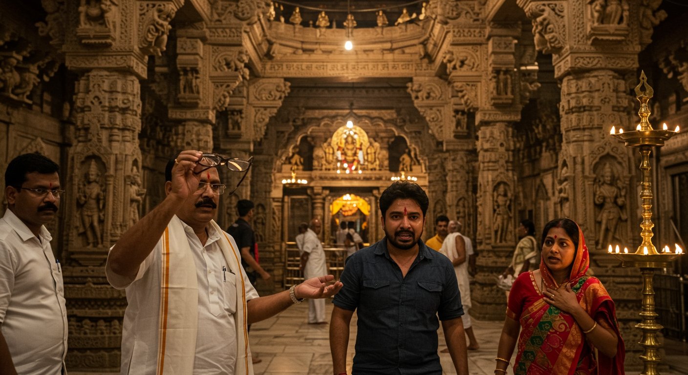 काशी विश्वनाथ मंदिर में हंगामा: चश्मे में हिडन कैमरा लगाकर महिला भक्त की तस्वीर ले रहा था श्रद्धालु, पकड़ा गया