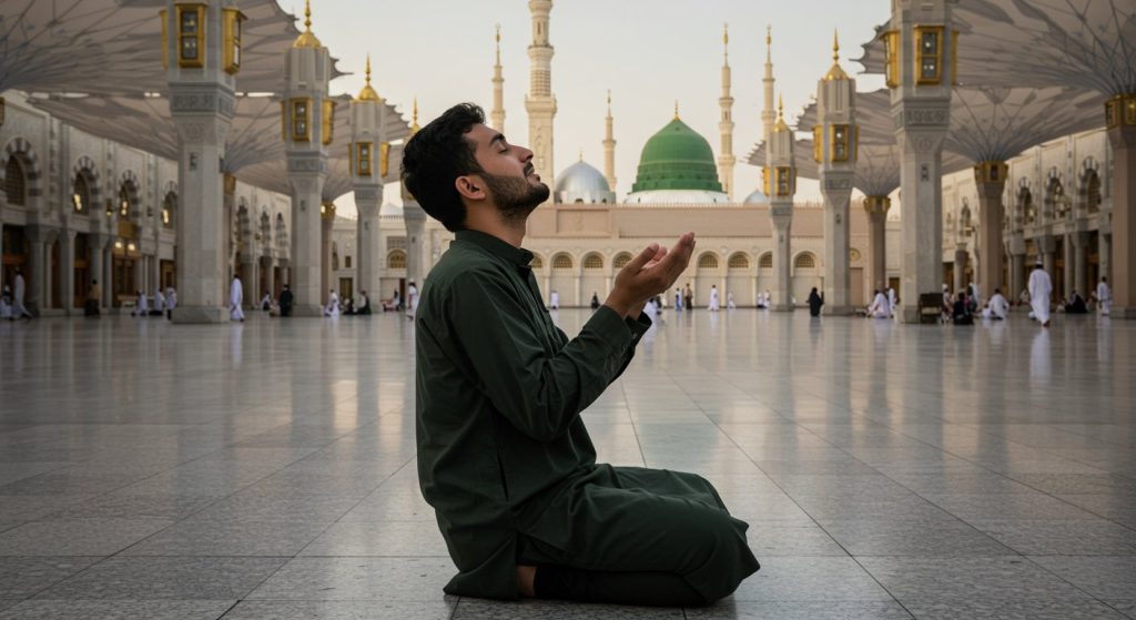 A Muslim youth prayed for Saint Premanand in Medina: The message of 'What Hindu, what Muslim' went viral