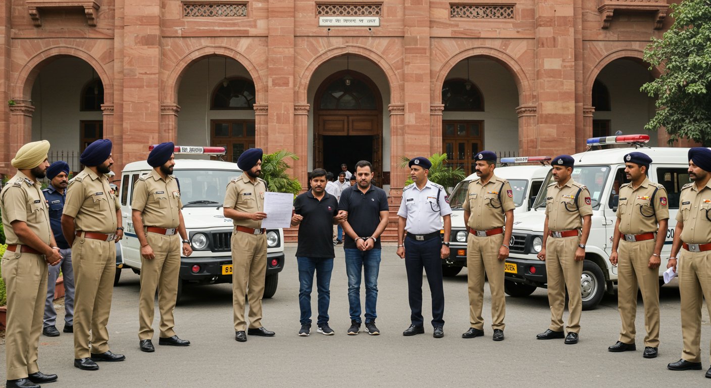 पंजाब और चंडीगढ़ की पुलिस के बीच 31 घंटे ड्रामा:रोपड़ कोर्ट से अरेस्ट वारंट, हाईकोर्ट का आदेश पड़ा भारी, आरोपी की कस्टडी रोपड़ पुलिस को देनी पड़ी