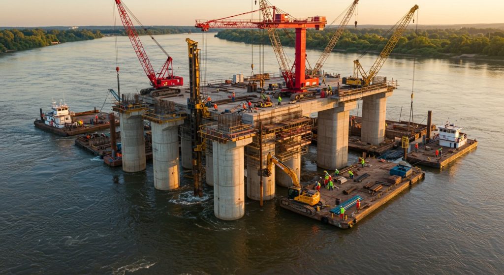 The Mystery of a Bridge Over a River: How Its Strong Foundation Is Laid in Deep Water, Learn in This Viral News.